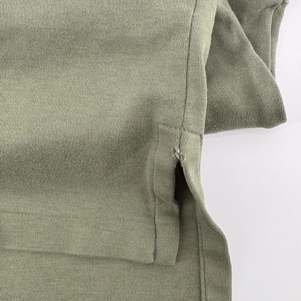 Polo Ralph Lauren Men's Olive Green Polo Shirt Size Medium With Orange Pony